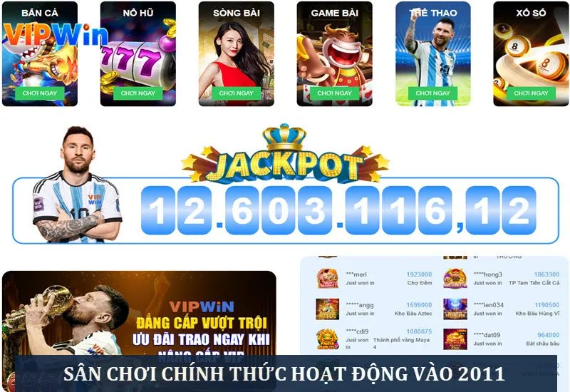Sân chơi cá cược VIPWIN hàng đầu tại khu vực châu Á